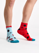 Chaussettes courtes Coccinelles et Points