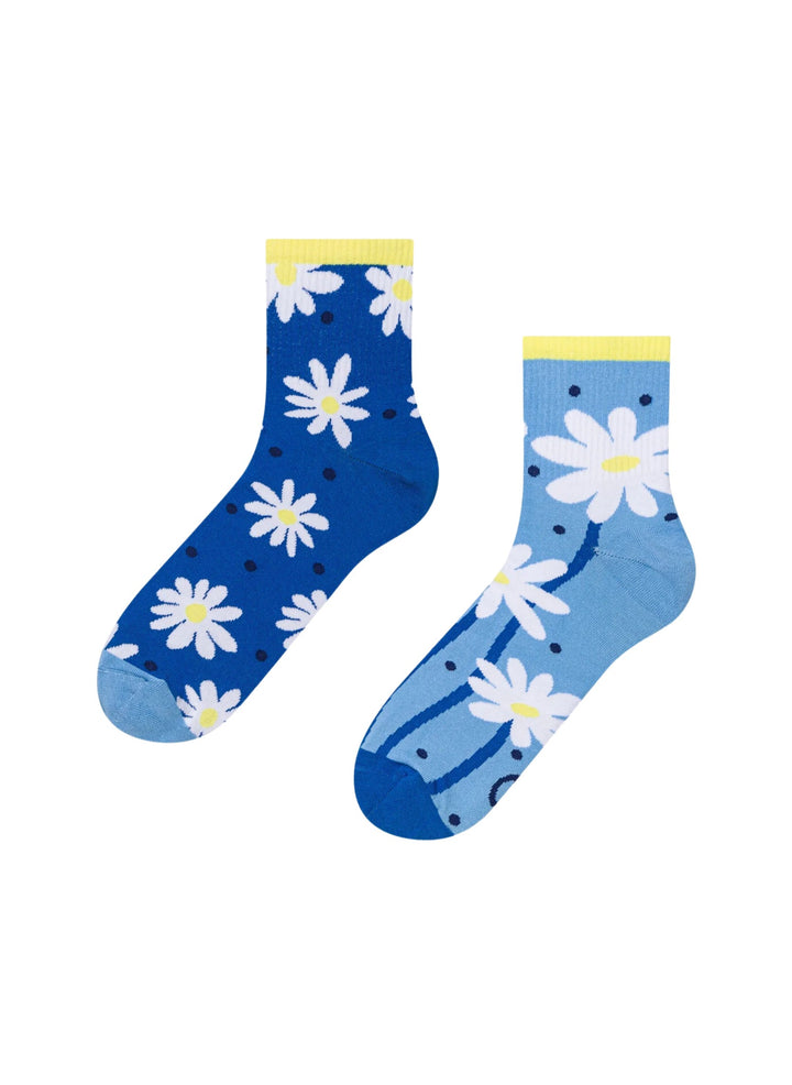 Chaussettes courtes Marguerites et Points - Dedoles