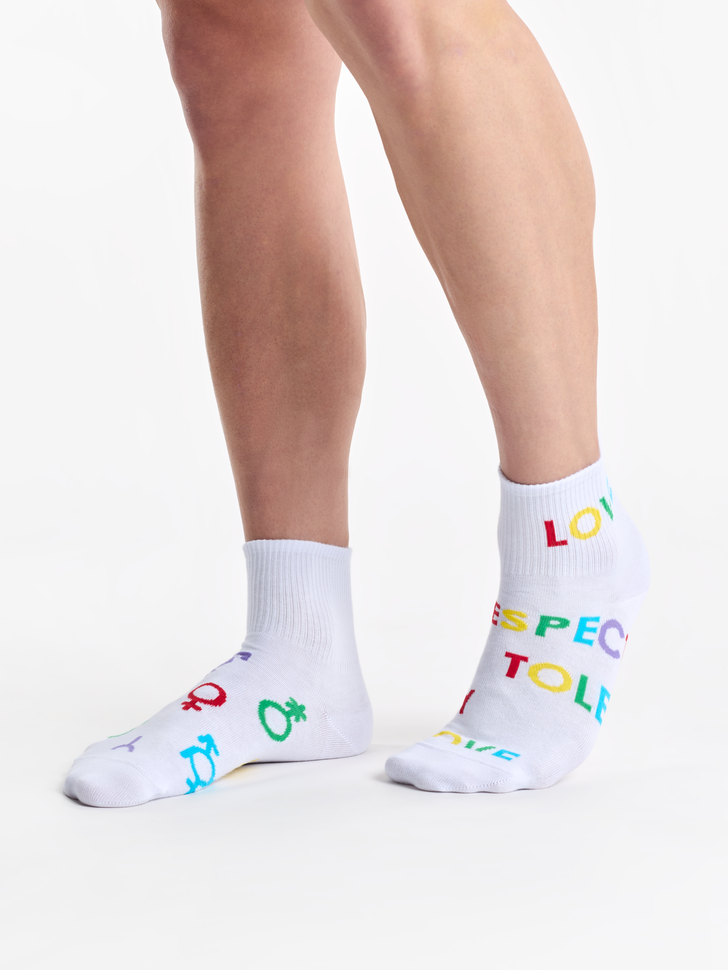 Chaussettes Courtes Amour et Respect