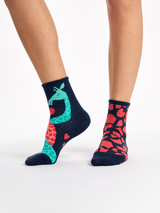 Chaussettes Courtes Girafes Amoureuses