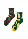 Chaussettes courtes Singes & Bananes