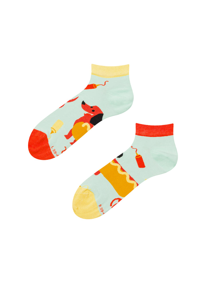 Socquettes Teckel Hotdog - Dedoles