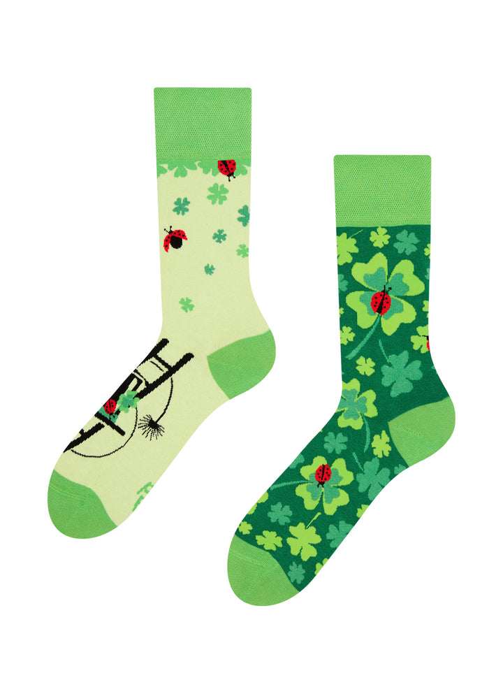 Chaussettes Coccinelles et Trèfles à 4 feuilles - Dedoles