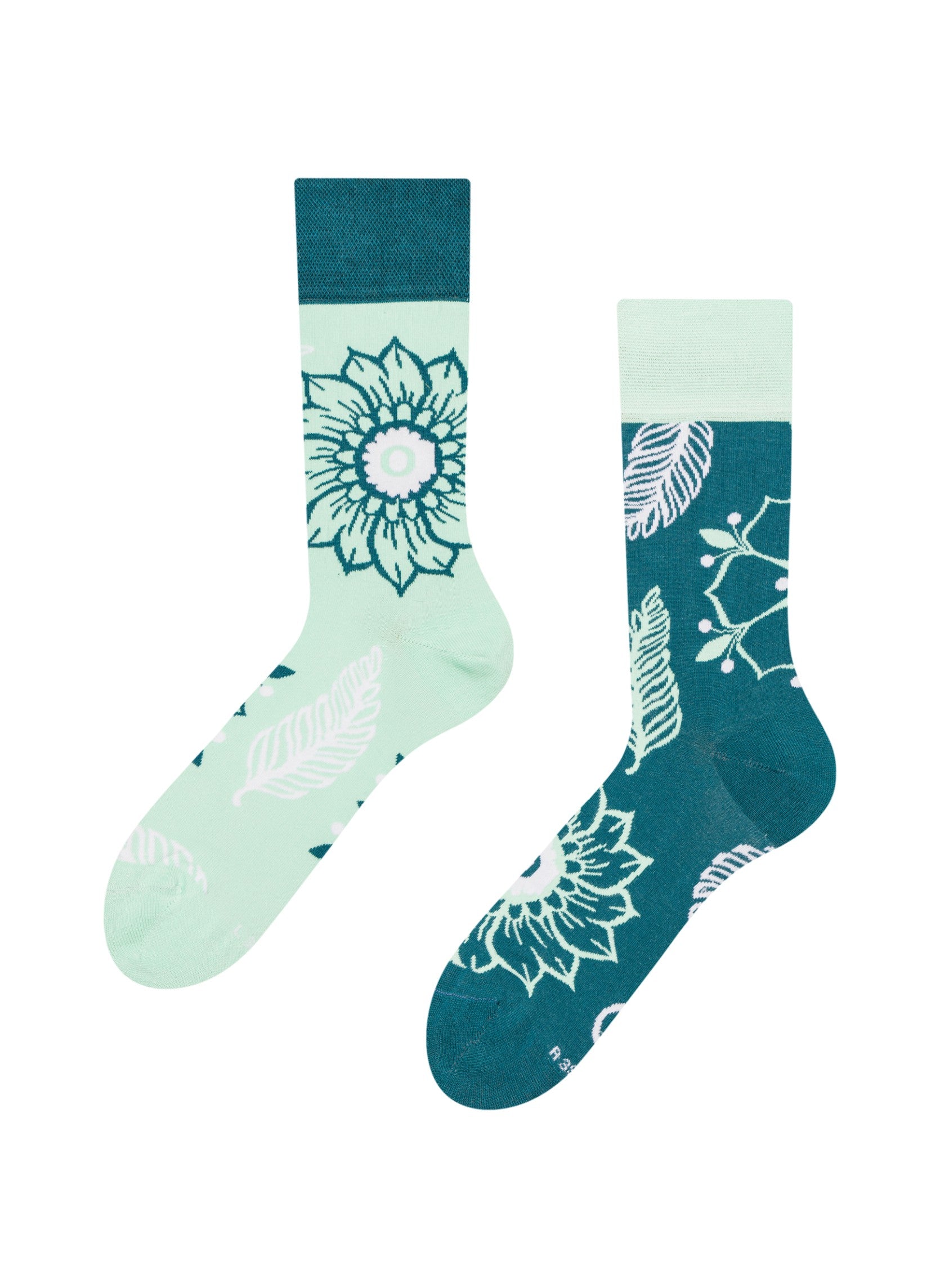 Chaussettes Mandala & Feuilles