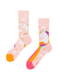 Chaussettes Licorne Dans Les Nuages