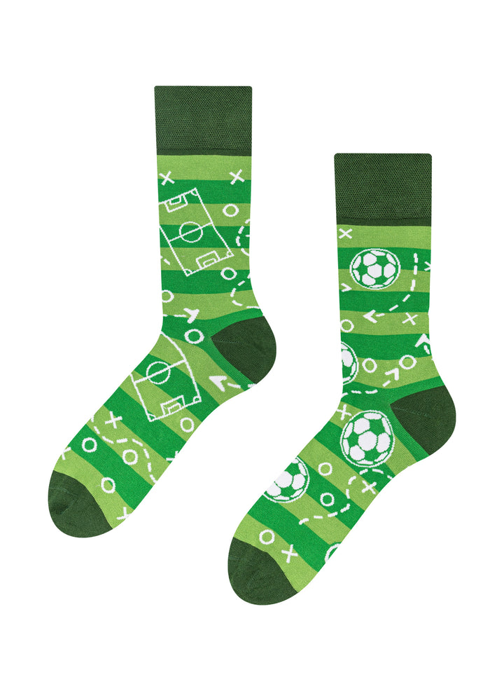 Chaussettes Bambou Terrain de Football - Dedoles