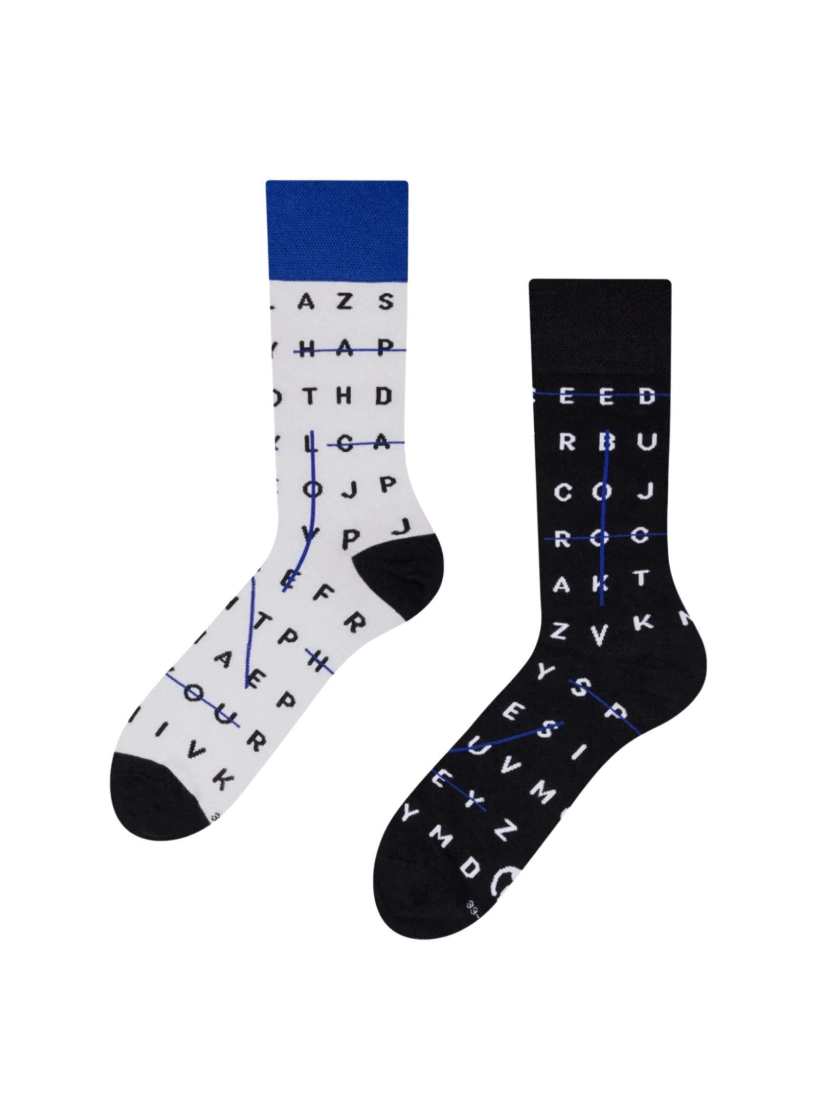 Chaussettes Bambou Mots Croisés