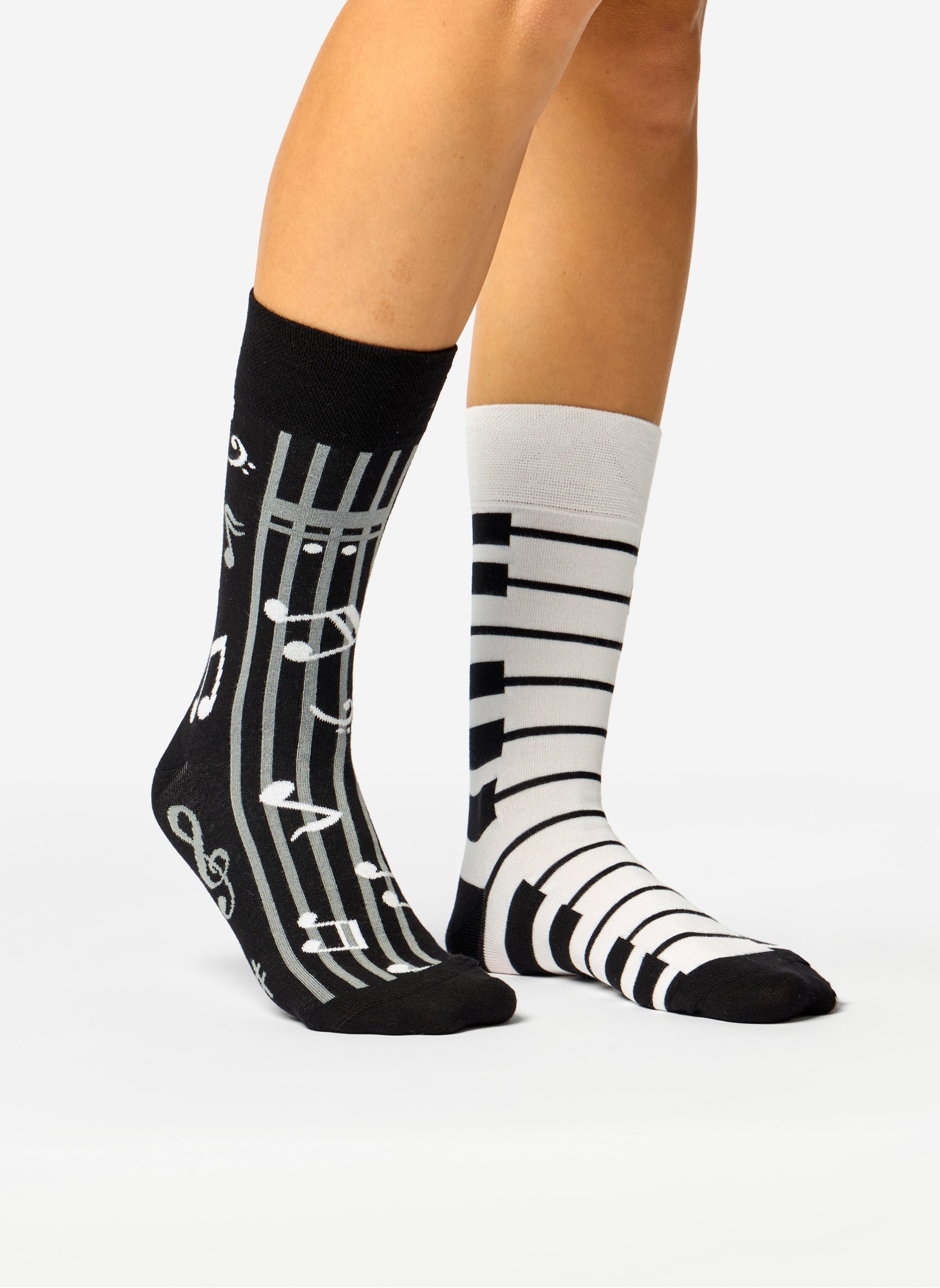 Chaussettes Bambou Musique et Piano