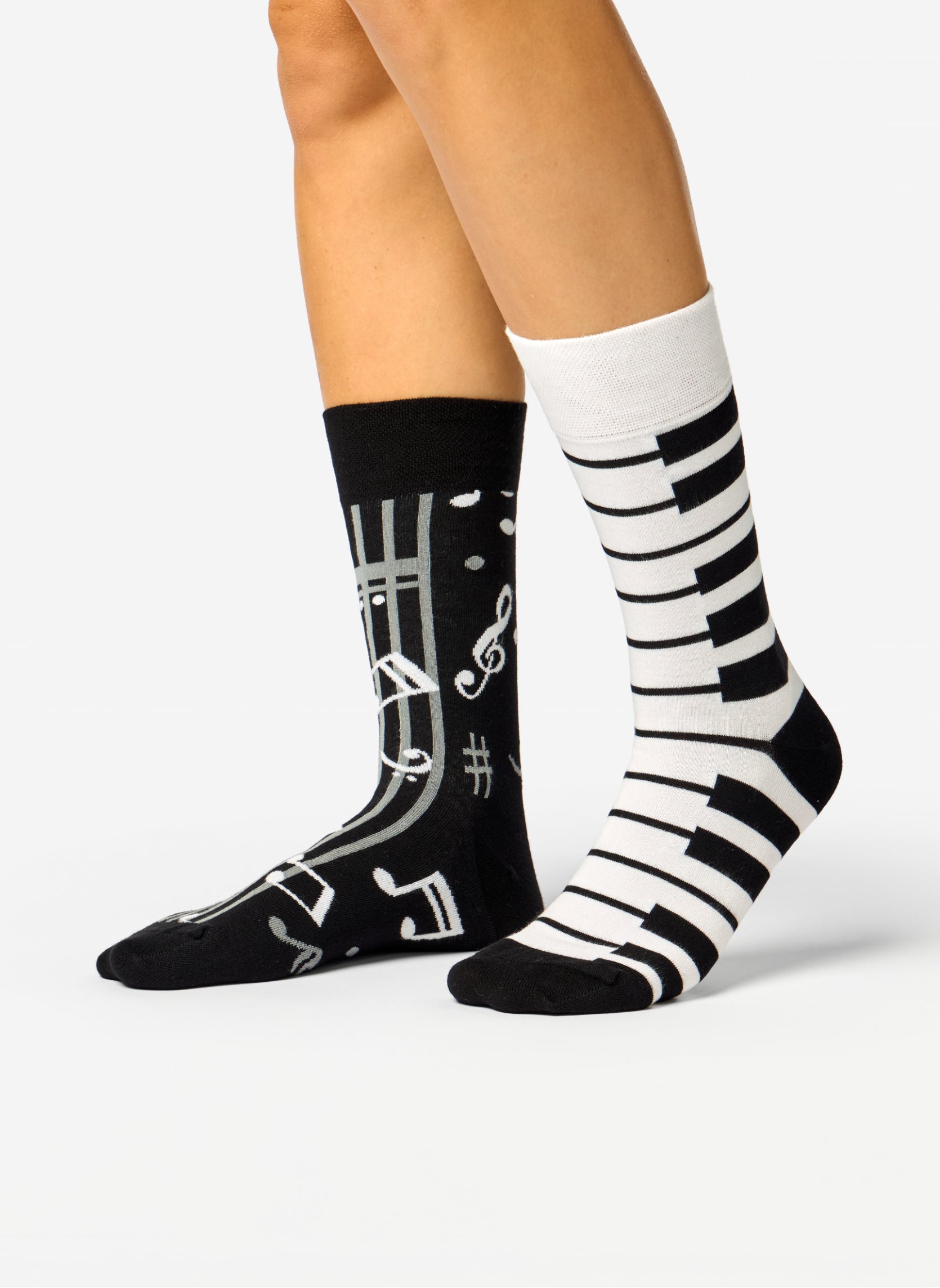 Chaussettes Bambou Musique et Piano