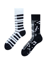 Chaussettes Bambou Musique et Piano