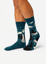 Chaussettes Bambou Loup et Lune