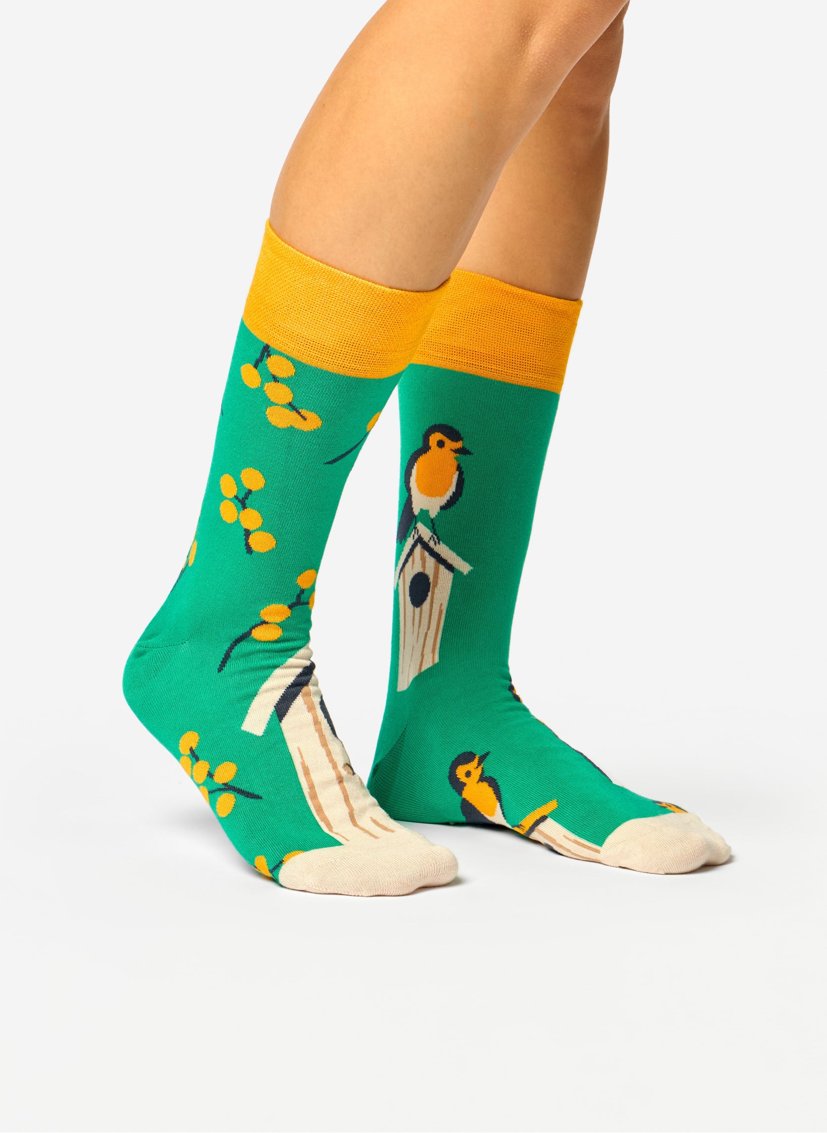 Chaussettes Bambou Nids d'Oiseaux