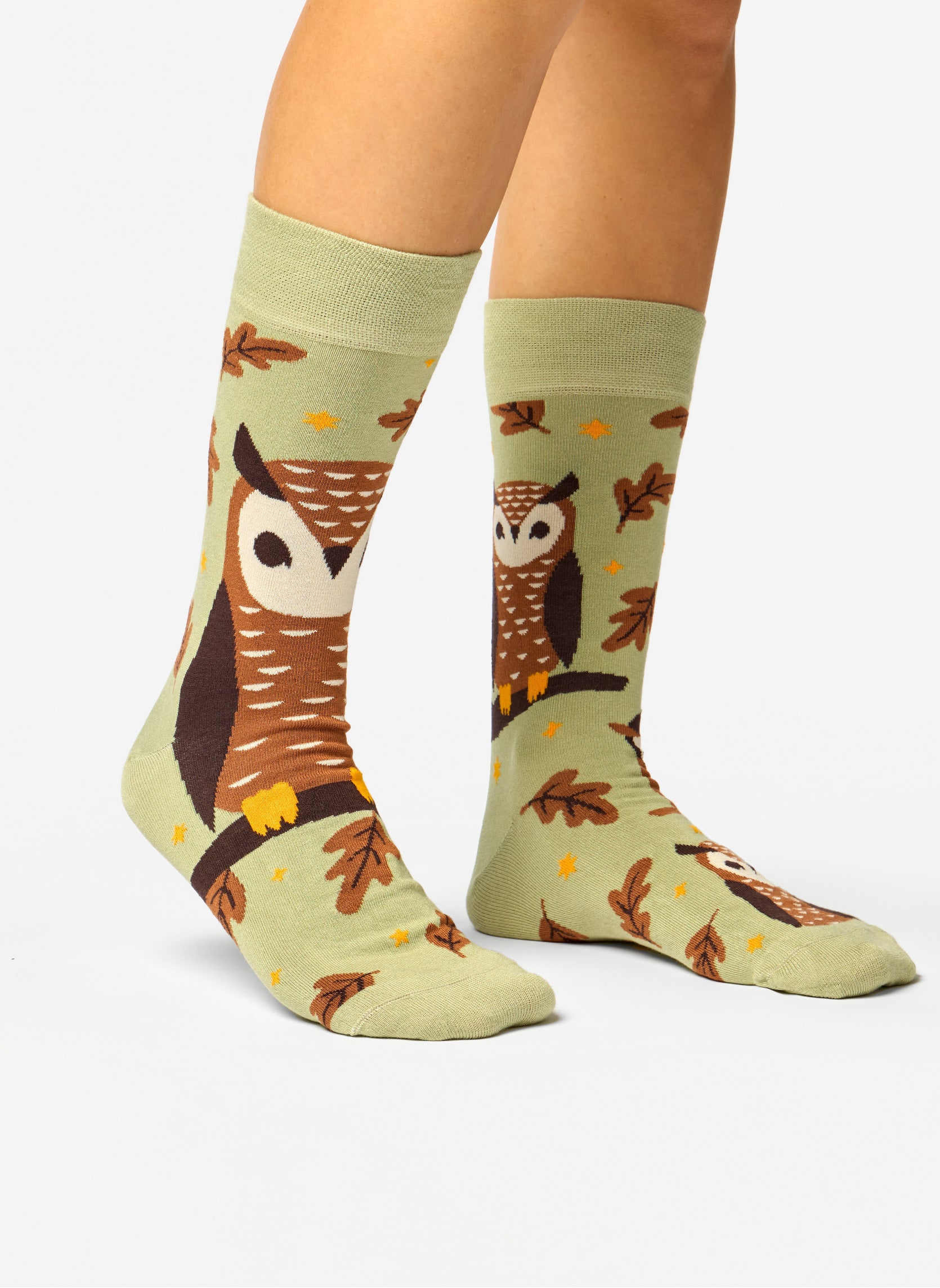Chaussettes Bambou Hiboux
