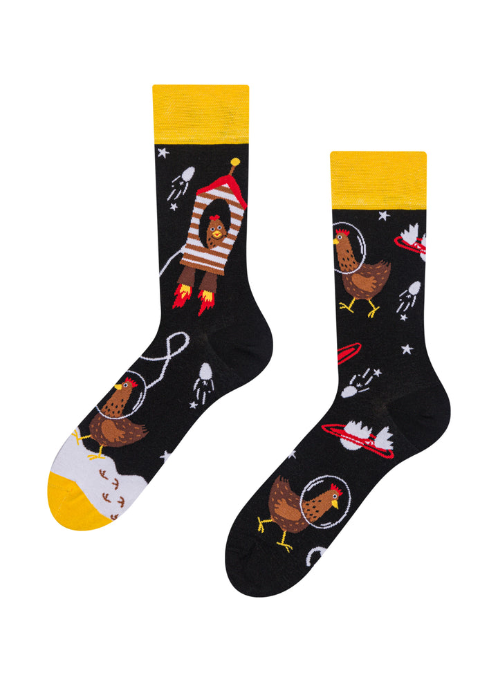 Chaussettes Poules Astronautes - Dedoles
