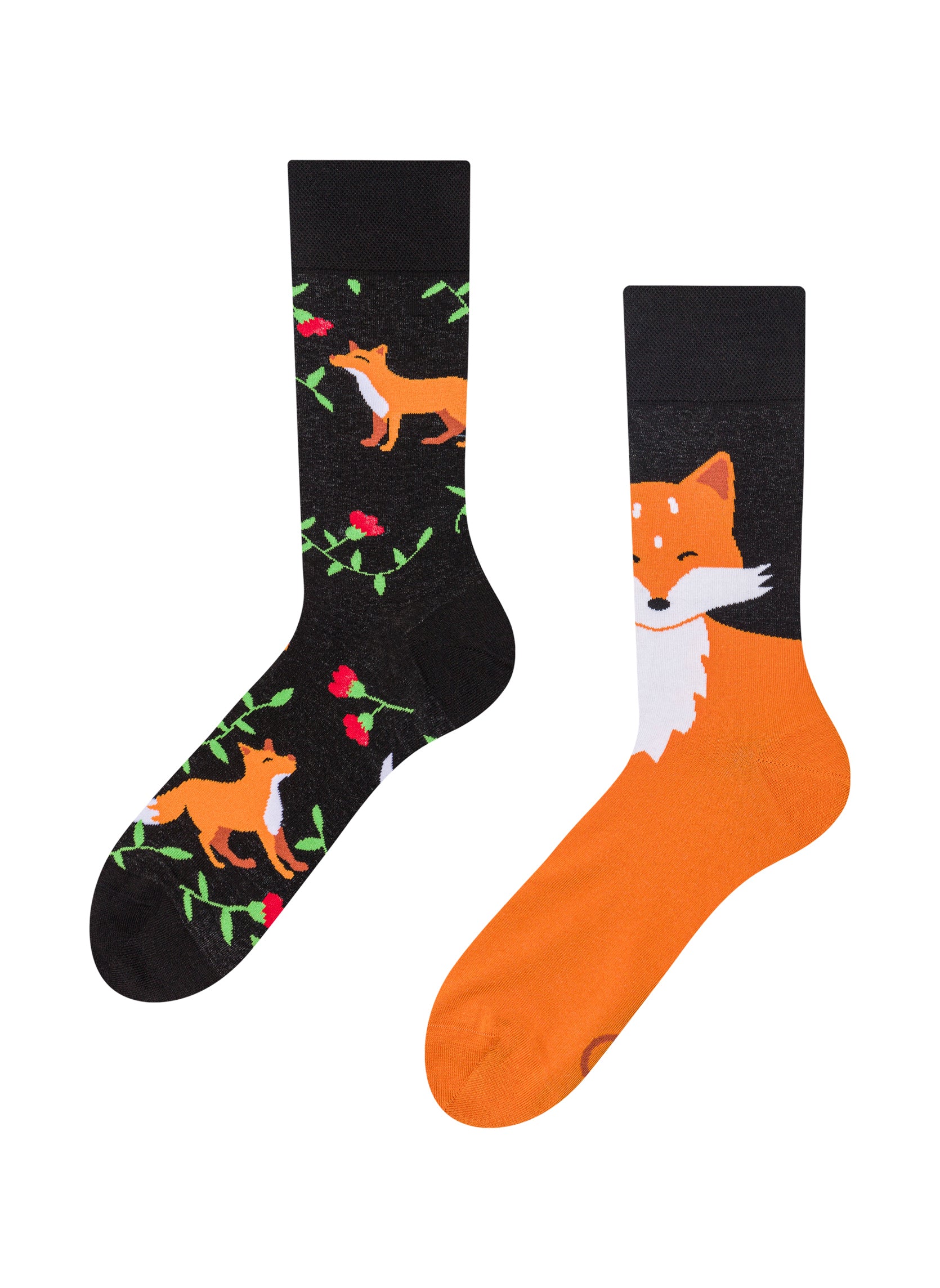 Chaussettes Renards & Fleurs