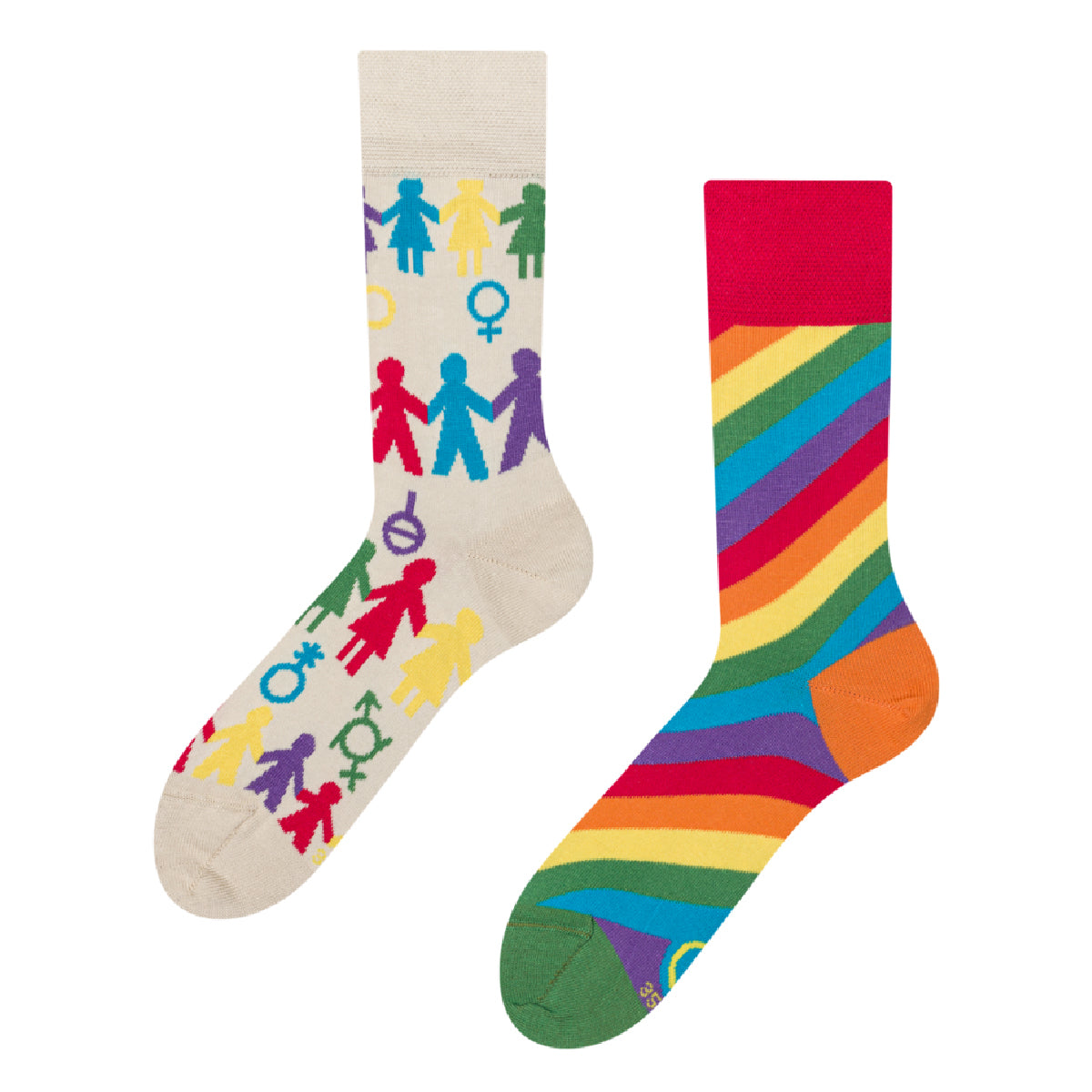Chaussettes Dépareillées Pandas Dedoles - Noir Et Blanc 70% Coton