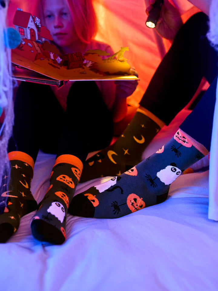 Chaussettes Chat d’Halloween