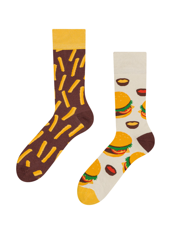 Chaussettes Burger Frites - Dedoles
