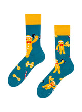 Chaussettes Mr Pain d'Épices de Noël