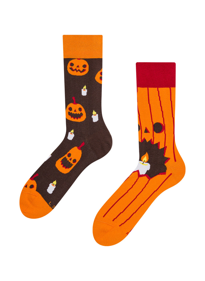 Chaussettes Citrouilles & Bougies - Dedoles