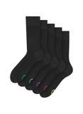 Lot de 5 Paires de Chaussettes Classiques Noires