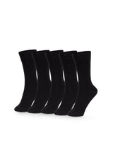 Lot de 5 Paires de Chaussettes Classiques Noires