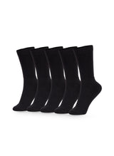 Lot de 5 Paires de Chaussettes de Sport Noires