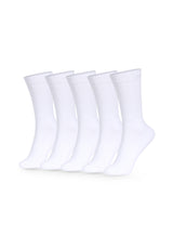 Lot de 5 Paires de Chaussettes de Sport Blanches