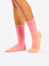 Chaussettes Chaudes Pêches et Roses