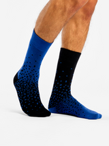 Chaussettes Chaudes Bleues et Noires