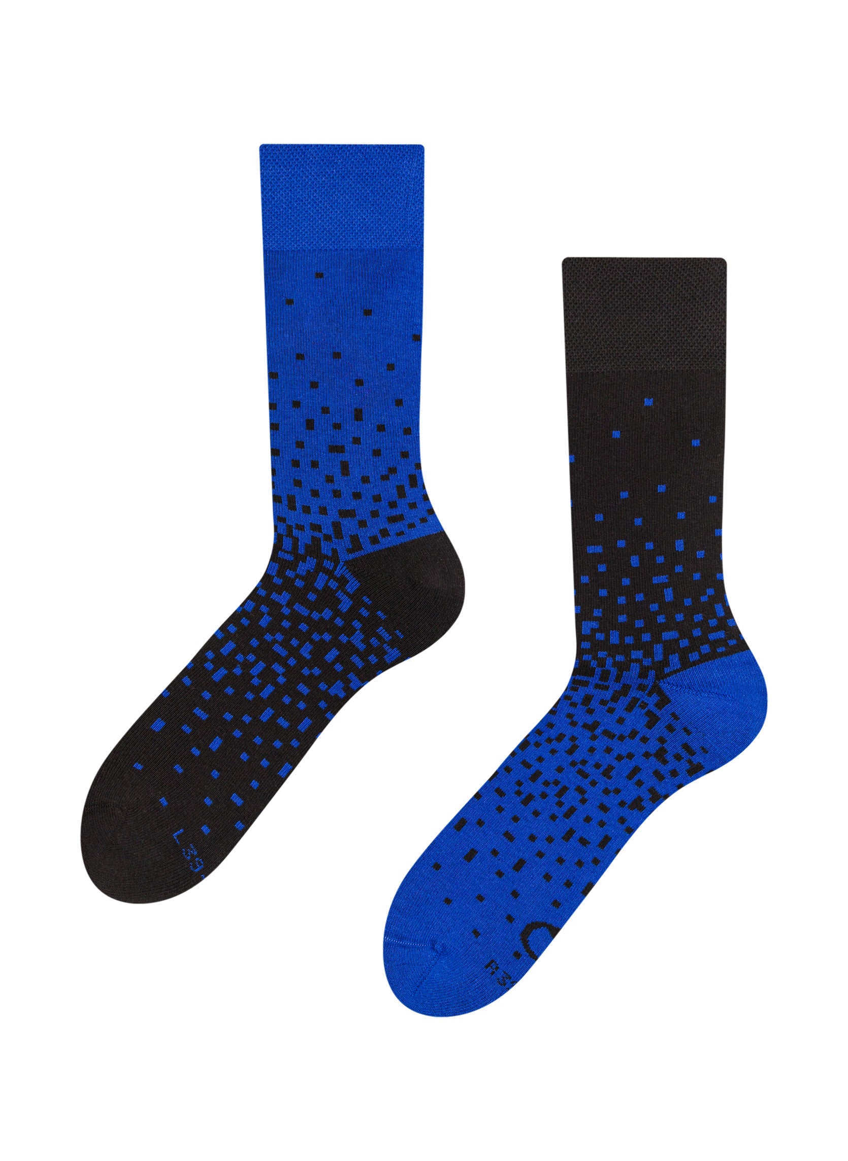 Chaussettes Chaudes Bleues et Noires