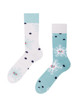 Chaussettes Chaudes Flocons de Neige Joyeux