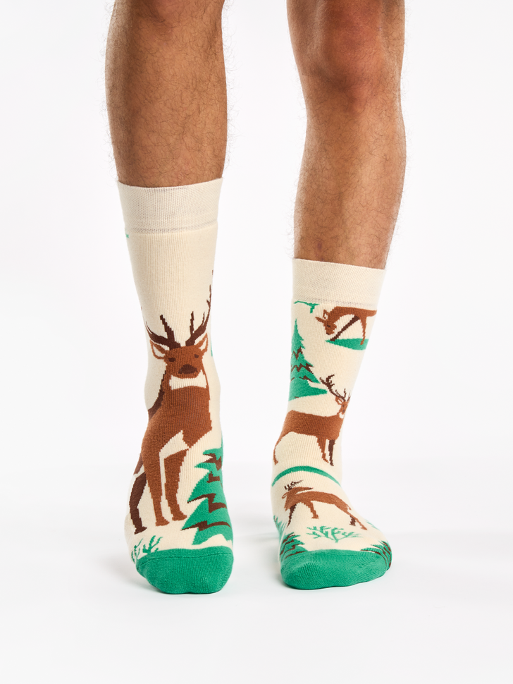 Chaussettes Chaudes Cerfs Majestueux