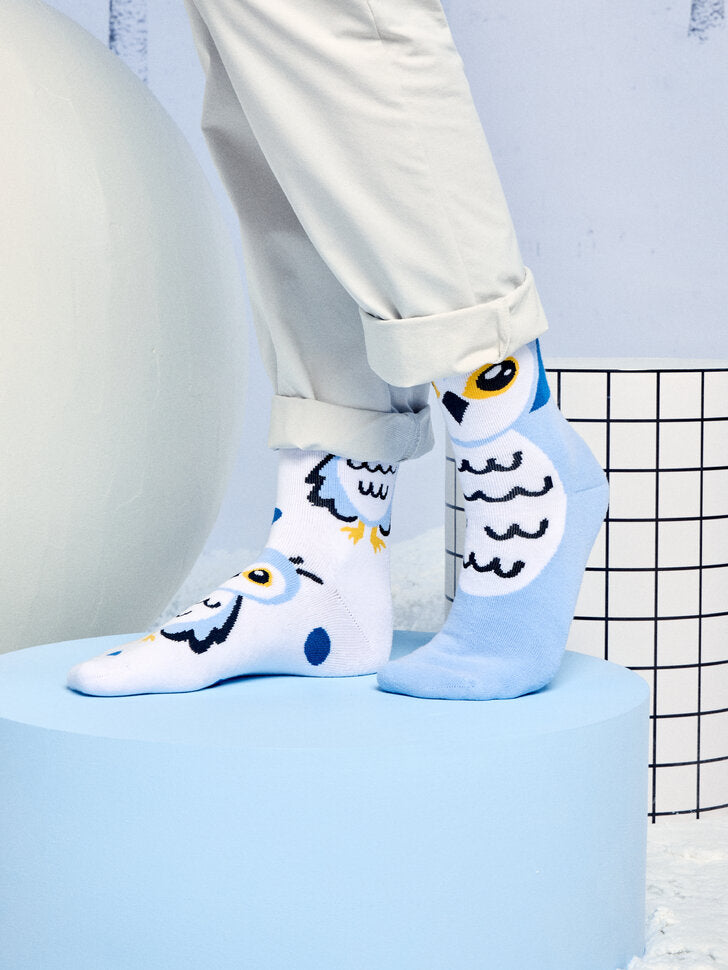 Chaussettes Chaudes Hibou des Neiges