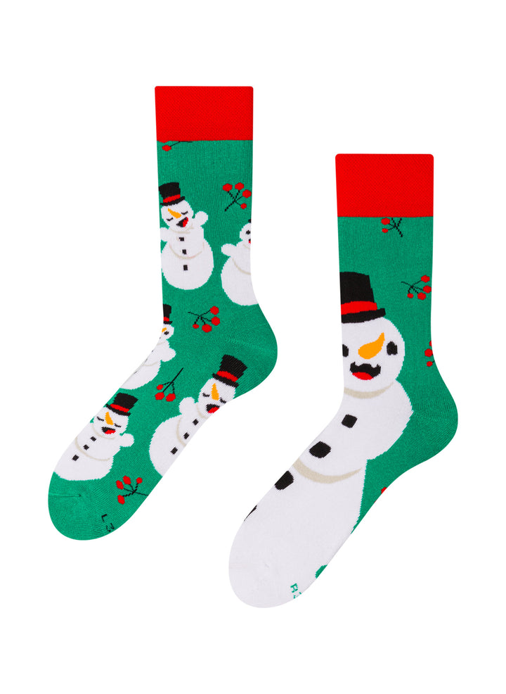 Chaussettes Chaudes M. et Mme Bonhomme de Neige - Dedoles
