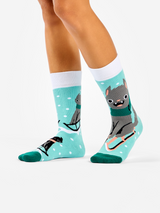 Chaussettes Chaudes Chats & Luge