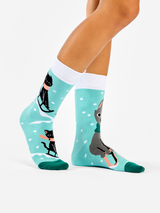 Chaussettes Chaudes Chats & Luge