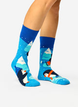 Chaussettes Chaudes Manchots Patineurs