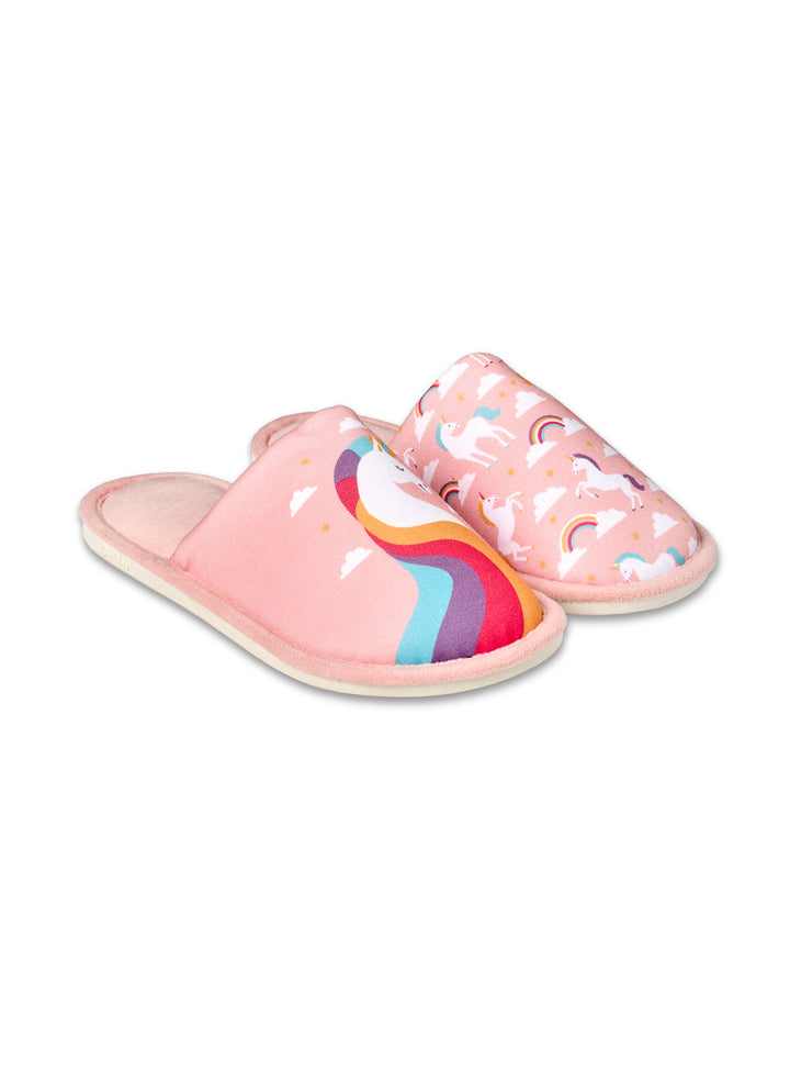 Pantoufles Licorne Dans Les Nuages - Dedoles