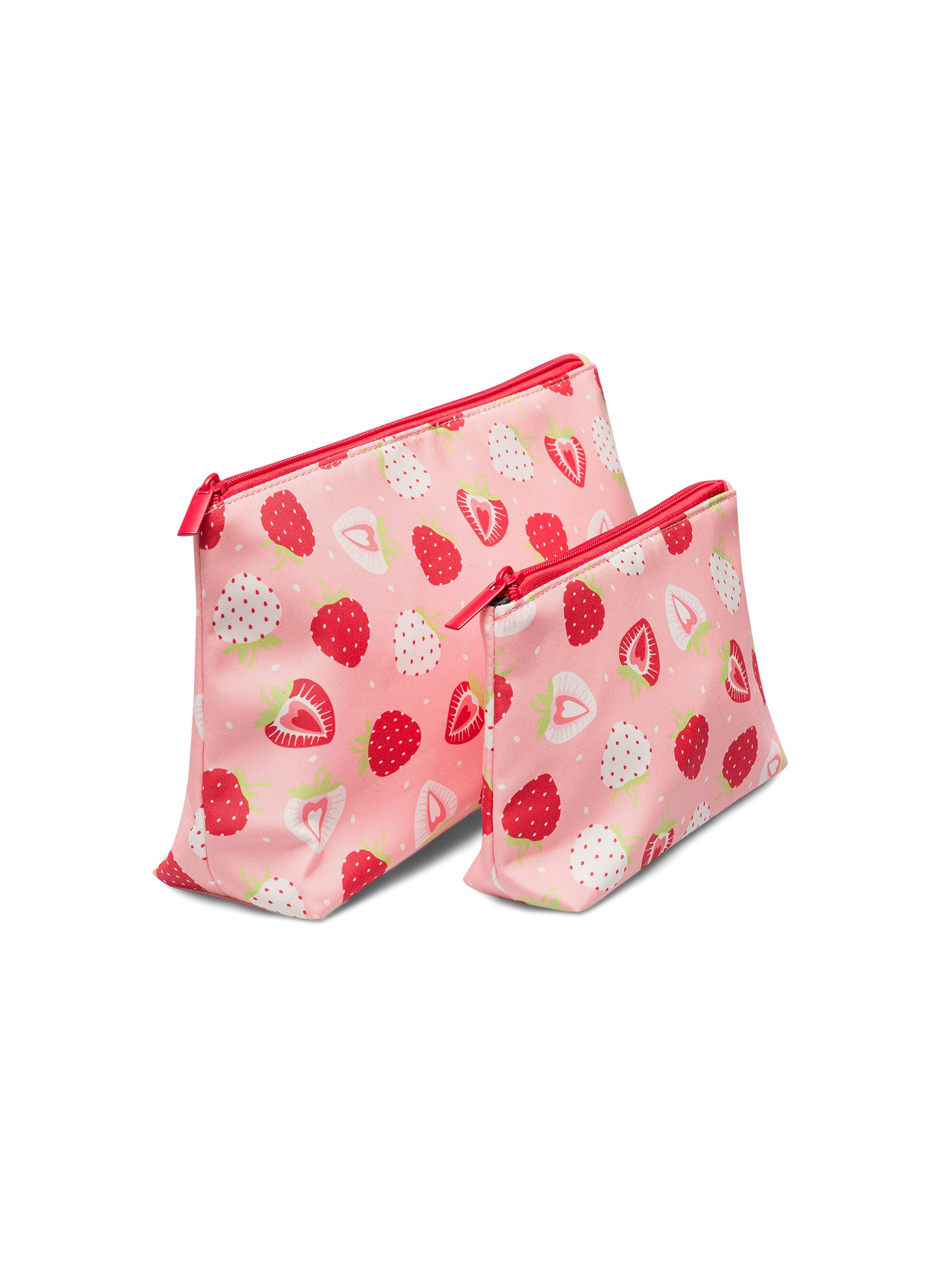 Pack de 2 Trousses de Toilette Fraises Sucrées