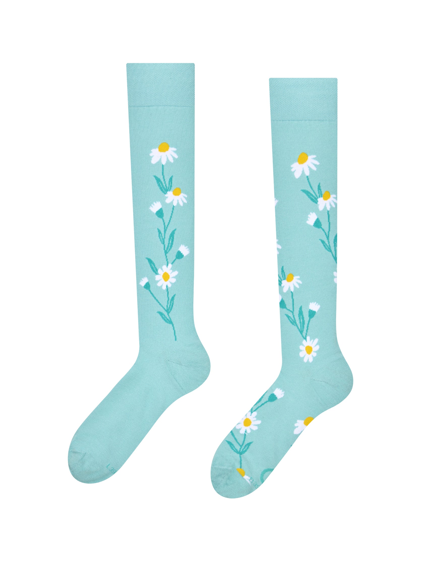 Chaussettes Mi-Bas Camomille Turquoise