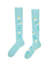 Chaussettes Mi-Bas Camomille Turquoise