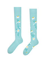 Chaussettes Mi-Bas Camomille Turquoise