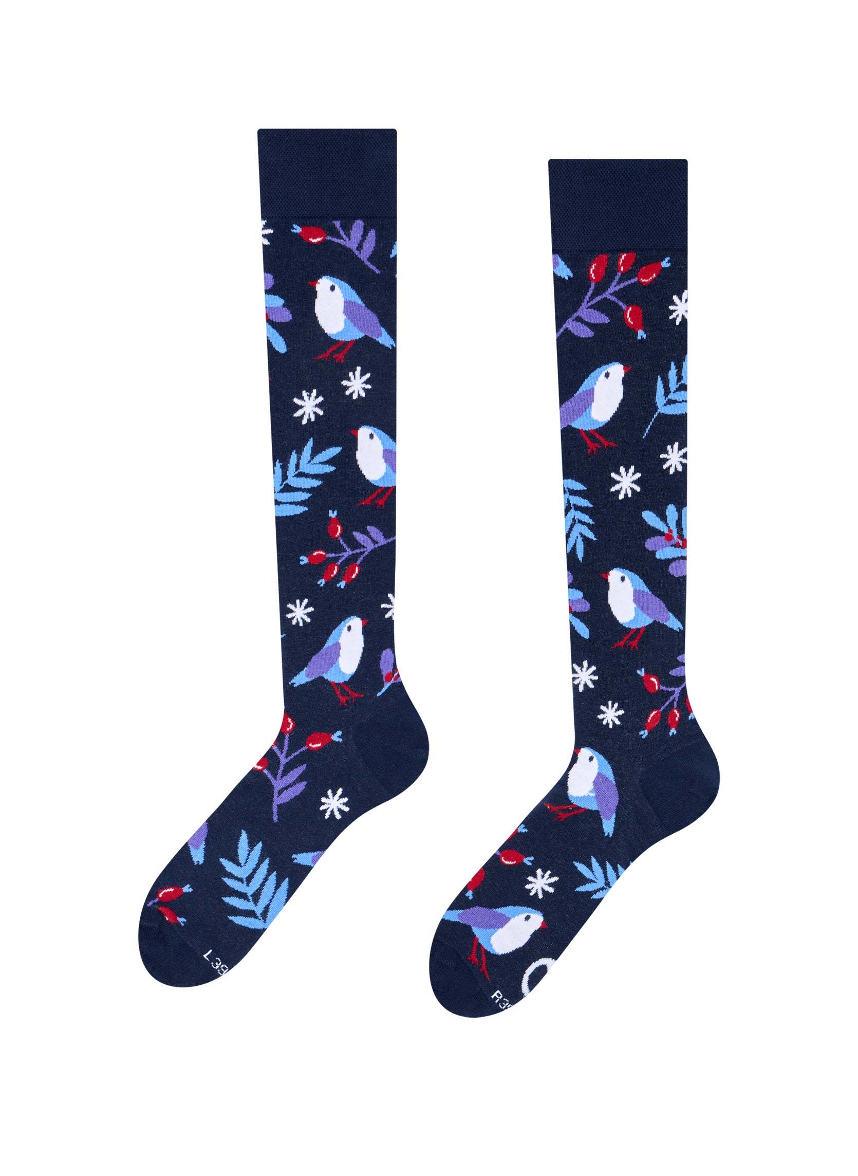 Chaussettes Mi-Bas Nouveaux Oiseaux d’Hiver
