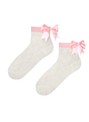 Chaussettes Courtes Cutecore Nœud Rose