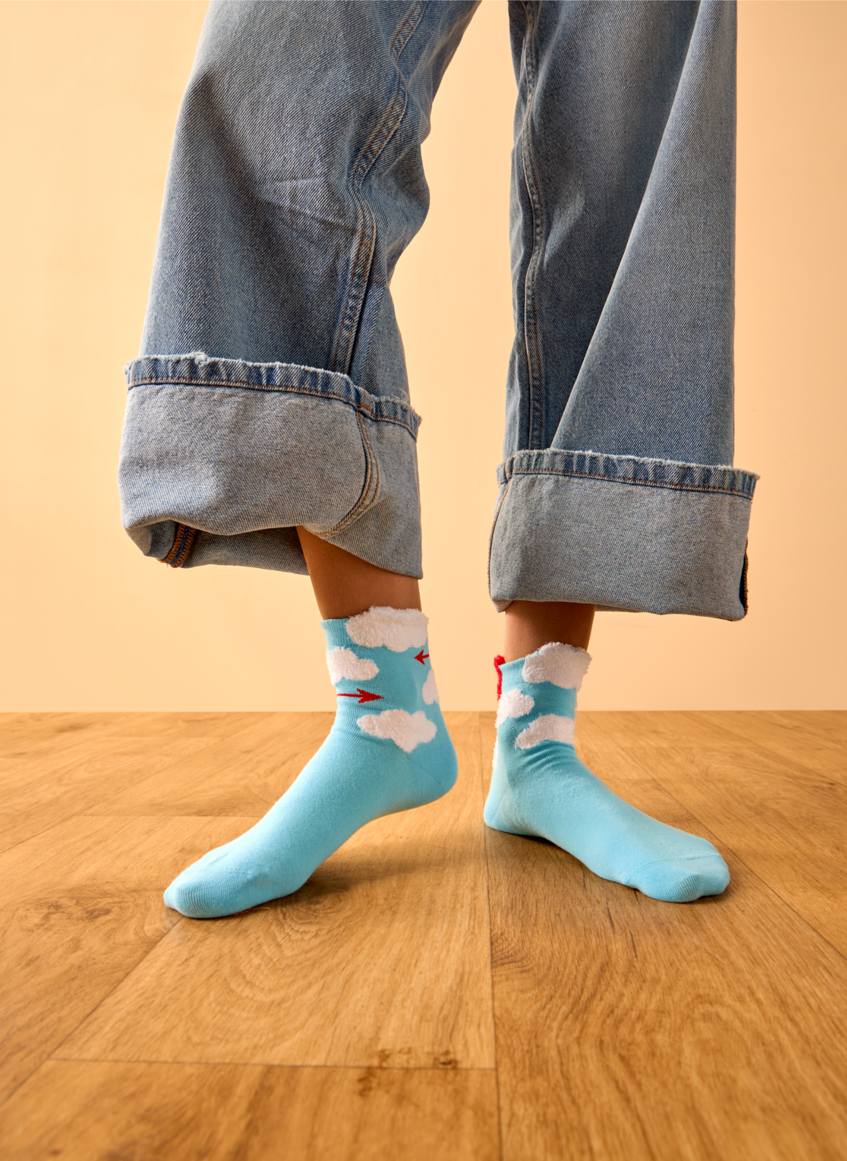 Chaussettes Courtes Cutecore Amour Dans L'Air - Dedoles