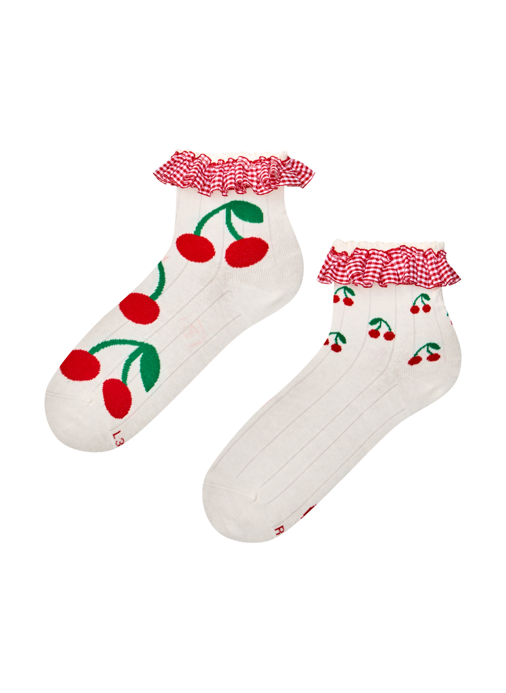 Chaussettes Courtes Cutecore Cerises
