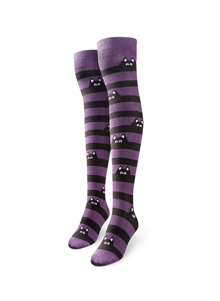 Chaussettes au-dessus des genoux Chats Cachés - Dedoles