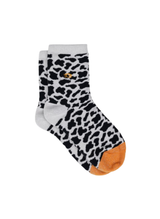 Chaussettes à Paillettes Vache - Noir & Blanc
