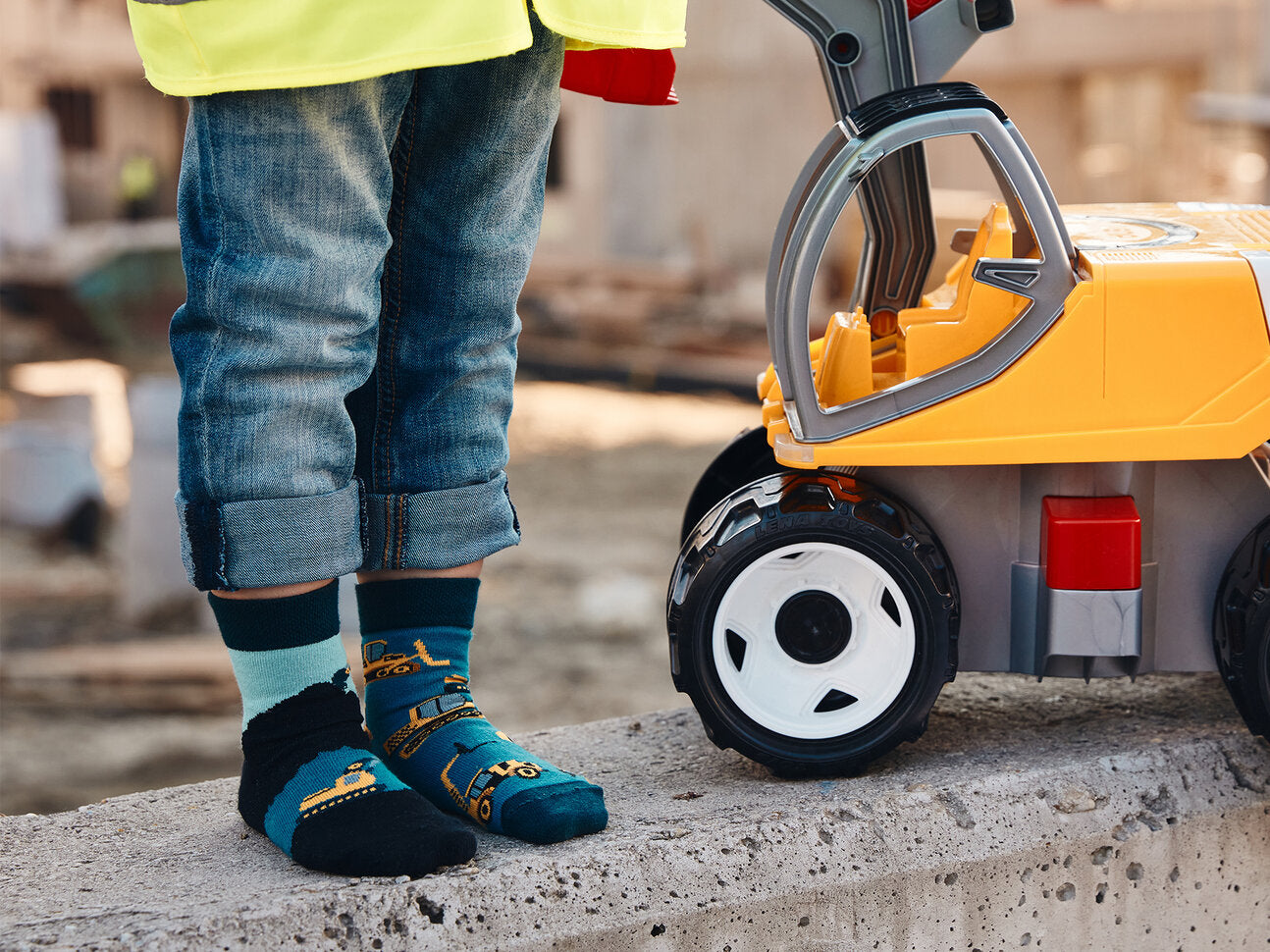 Chaussettes Enfants Pelleteuses